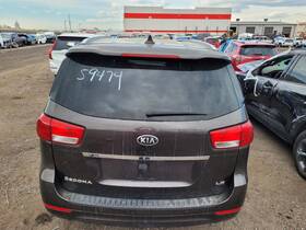United Recyclers Group 162652 Used Deck Lid Fits 2017 Kia Sedona Manual Lift With Rear View Camera Privacy Tint