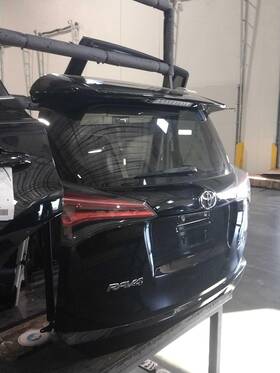 367015 United Recyclers Group Used Deck Lid Fits 2016 Toyota Rav4 Privacy Tint Glass Manual Lift Without Rear Vie