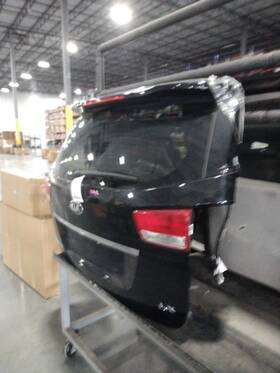 United Recyclers Group 401436 Used Deck Lid Fits 2016 Kia Sedona Manual Lift Without Rear View Camera Privacy Tin