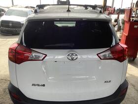 United Recyclers Group 540951 Used Deck Lid Fits 2014 Toyota Rav4 Gasoline Manual Lift Privacy Tint Glass With R