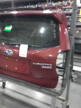United Recyclers Group 7878151 Used Deck Lid Fits 2017 Subaru Forester With Spoiler Power Lift Grade A