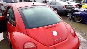 170-60757a Volkswagen Trunk/hatch/tailgate Hatchback Spoiler With Turbo Fits 02-05 Beetle 24225061
