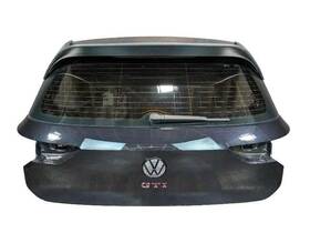 5h6827025d Volkswagen 2022-24 Gti Rear Trunk Hatch With Aftermarket Spoiler Deep Black Lc9x