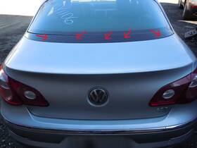 Lid-50357a Volkswagen 2009-2012 Cc Trunk Deck Lid Oem La7w See Notes/damaged Trim