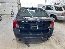 312189400 Volvo 04-11 S40 Rear Trunk Decklid Lift Gate Black Stone Paint 019