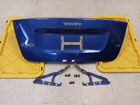 31335491 Volvo 2004 - 2011 S40 Rear Trunk Deck Lid With Hinges And Bolts Nautic Blue 417