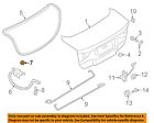 W715956s437 Ford Oem Trunk Lid-hinge
