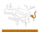 Yf1z5442700aa Ford Oem Trunk Lid-hinge