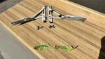 Oem 92-99 Bmw E36 Trunk Hinges Set Right Left Pair White 323 325 328 318 M3. Fixed Price $58.00.
