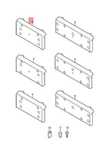 Audi Q7 4MB 4MG Licence Plate Holder Satin Black 4M0807287G9B9 No Duty To. Fixed Price $175.31.