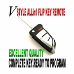V-key Style Flip Remote 2011-17 Ford F-series Pick Up 80BIT Chip Clicker Fob. Fixed Price $39.99.