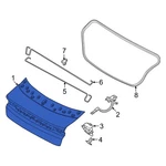 For Kia K4 2025 69200GG000 Rear Deck Lid. Fixed Price $573.20.