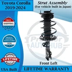 Kyb Oem Front Left Strut Assembly For 2019-2024 Toyota Corolla Lifetime Warranty. Fixed Price $229.00.