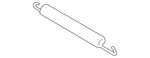 Genuine Audi Spring 8W6-827-665. Fixed Price $19.56.