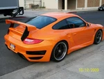 Porsche 997 Turbo Gt Rear Spoiler Deck Top Wing Carrera Tail 2005-2112. Fixed Price $1850.00.