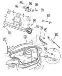 Genuine Mopar Decklid 5003266AD. Fixed Price $614.86.
