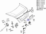 Mercedes Number Licence Reg. Plate Rivnut Fixing Insert A0019908258 New Genuine. Fixed Price $33.79.