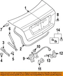Ford Oem 06-12 Fusion Trunk Lid Components-hinge AE5Z5442700A. Fixed Price $87.13.