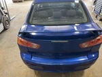 08-16 Mitsubishi Lancer Rear Trunk Decklid Lift Gate W/spoiler Octane Blue D06A. Fixed Price $300.00.