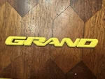 Original 1999 - 2005 Pontiac "grand" Am Yellow Emblem 22657236 #2 Oem. Fixed Price $13.30.