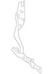 Genuine Audi Hinge 8W7-827-301. Fixed Price $166.42.