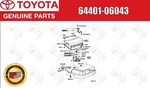 Toyota Oem Luggage Compartment 64401-06043 For Camry. Fixed Price $535.00.