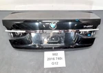 16-19 Oem Bmw G12 740 750 Rear Trunk Lid Panel Deck Shell Black 475 *note. Fixed Price $448.00.