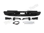 For 99-07 Silverado Sierra 2500HD 3500 Fleetside Rear Step Bumper Black Assy. Fixed Price $299.34.