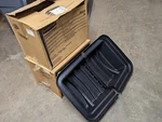 Rubbermaid Cube Truck Lid, Black, FG460900BLA. Fixed Price $169.99.