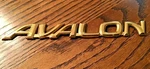 1995 1999 Toyota Avalon Xl Trunk Gold Emblem 75442-AC010 Logo. Fixed Price $17.99.