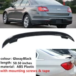 Fit Ford Taurus 2010 2011 2012 Black Rear Trunk Spoiler Sport Wing Universal. Fixed Price $75.74.
