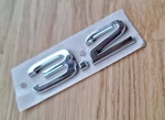 Original Audi 3.2 Lettering Emblem Chrome Logo Rear 8P0853743D 2ZZ. Fixed Price $23.20.