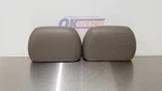 03 Hummer H2 Rear Seat Headrest Set Pair Gray Leather. Fixed Price $153.00.
