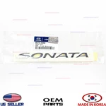 Genuine Rear Trunk Lid Emblem Badge Logo "sonata" Oem Hyundai 2011-2014. Fixed Price $17.56.