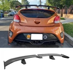 For Hyundai Veloster Hatch Carbon Fiber 54" Rear Trunk Pro Style Gt Spoiler Wing. Fixed Price $149.31.