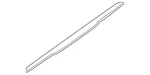 Genuine Nissan Tailgate Trim Cover 934D0-9FM0A. Fixed Price $260.74.