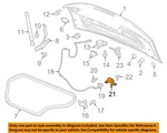 Gm Oem 16-24 Camaro Trunk Lid Components-lock Retainer 23151211. Fixed Price $29.11.