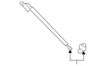 Genuine Subaru Lift-gate Support 63269FG021. Fixed Price $112.46.
