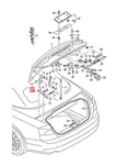 New Audi A5 S5 Cabriolet F57 F5E Lid Hinge 8W7827302 Original. Fixed Price $114.26.