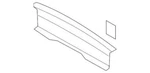 Genuine Hyundai Rear Panel Trim 85770-3K000-LK. Fixed Price $125.09.