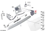 Genuine Mini Cooper Jcw One F57 F67 R52 R57 Cover Trunk Lid Lock 51247159295. Fixed Price $17.90.