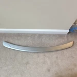 18-23 Mustang Iconic Silver Rear Decklid Trunk Flush Mount Spoiler Oem Factory. Fixed Price $120.00.