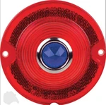 1958 Tail Light Lens With Blue Dots Chevrolet Impala. Fixed Price $13.00.
