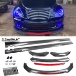 Carbon Style Front Bumper Lip Spoiler Splitter Side Skirt For Chrysler Ptcruiser. Fixed Price $162.44.