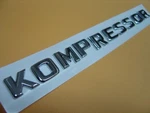 Chrome * Kompressor Trunk Letters Badge Emblems Mercedes Benz W208 W203 W211. Fixed Price $30.00.