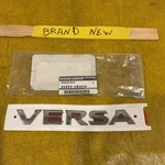 New 2012-2019 Nissan Versa Rear Deck Lid Emblem Logo Chrome 90892-3BA0A Oem. Fixed Price $35.00.