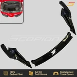 Scopione Carbon Front Hood Trunk Covers Panel Kit For Lamborghini 09-14 Gallardo. Fixed Price $2100.00.
