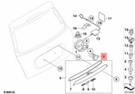 Genuine Mini R50 R53 R56 R59 Rear Trunk Lid Hatch Striker Latch 7154735. Fixed Price $36.86.