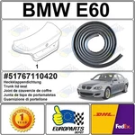 2005 Bmw E60 Trunk Seal Rubber Weatherstrip 51767110420 5-SERIES Sedan. Fixed Price $75.40.