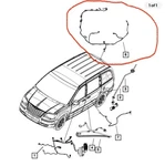 2008-2010 Chrysler Rear Door Liftgate Oem Mopar 68042914AA (144). Fixed Price $30.00.